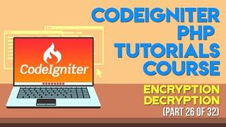 Codeigniter PHP Tutorials in Urdu/Hindi part 26 Encryption Decryption