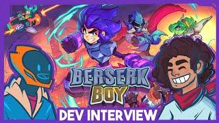 The Making Of A Modern Mega Man Successor! - Berserk Boy Interview