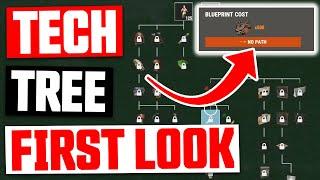 Rust Console // TECH TREE FIRST LOOK (Public Test Branch Gameplay)