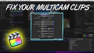 Final Cut Pro Multicam clips not working correctly? Watch THIS