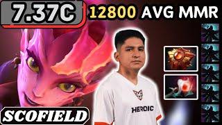 7.37c - Scofield DARK WILLOW Soft Support Gameplay 20 ASSISTS - Dota 2 Full Match Gameplay