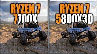 7700X vs 5800X3D Benchmarks | 15 Tests - Tested 15 Games and Applications