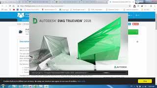 How to open DWG files by AutoCad Using DWG Trueview