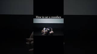 How to cross face someone in BJJ #grappling #ufc