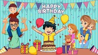 Happy Birthday Song | Kids Songs | #GooglyWoogly | #birthdaycelebration