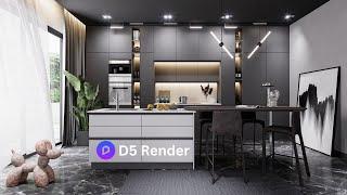 How To Create Realistic Interior in D5 Render | Step by Step Tutorial