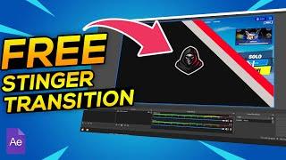 Free Stinger Transition | After Effects Project file #free