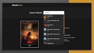 Movie Search App Using OMDb API | Vanilla JavaScript Project