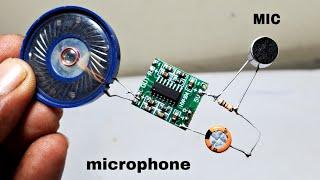 microphone making pam8403 amplifier|simple mic|amplifier making