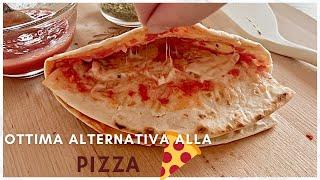 PIZZA VELOCE | Davvero un'ottima alternativa | PIADINA A PORTAFOGLIO | Veloce da preparare