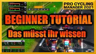 Pro Cycling Manager 2021 / Beginner TUTORIAL / DAS müsst ihr über PCM2021 wissen!