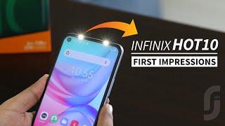 Infinix Hot 10 Unboxing & First Look - Helio G70 | 5200mAh Battery 