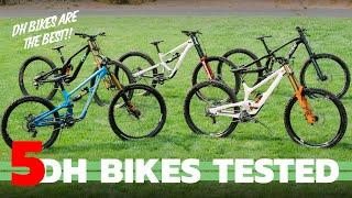 DH Bikes Rule! 5 Downhill Bikes Reviewed