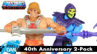 MOTU 40th Anniversary Masterverse He-Man & Skeletor Action Figures Review | Masters of the Universe