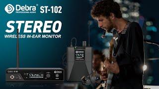 NEW D Debra ST-102 Stereo In Ear Monitor System