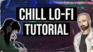 Chill Lo-Fi Hip-Hop tutorial in FL Studio