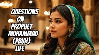 Questions on prophet muhammad part 1 | Islamic quiz  | Quiz on Prophet muhammad PBUH