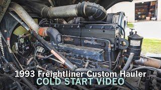 1993 Freightliner Custom Hauler for Bring a Trailer - Cold Start - Deremer Studios, LLC