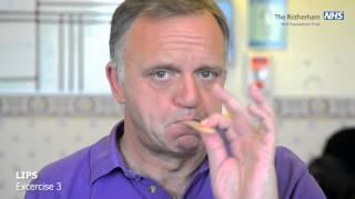 Facial exercises - The Rotherham NHS Foundation Trust
