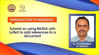 Tutorial on using BibTeX with LaTeX to add references to a document