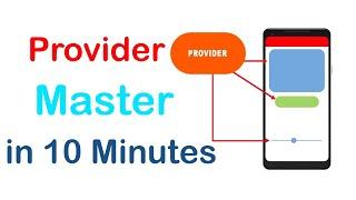 Flutter Provider State Management | Master in 10 Minutes