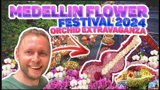 Inside Medellin's BREATHTAKING Flower Festival 2024 Orchid Wonderland - The Best in the World!