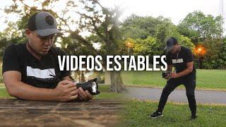 Como Grabar Videos ESTABLES con Camara en Mano ( No Gimbal o Tripode )