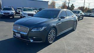 2017 Lincoln Continental Select CA Redding, Eureka, Red Bluff, Corning, Norther California