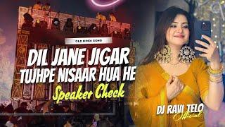 𝐃𝐣 𝐒𝐚𝐫𝐙𝐞𝐧 𝐒𝐞𝐭𝐮𝐩 𝐒𝐨𝐧𝐠 | Dil Jane Jigar Tujhpe Nisaar Kiya Hai | Edm Vibration Bass Mix | Dj Ravi