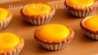 Improved version of Hong Kong-style dessert Egg Tart ┃The Best Hong Kong Egg Tart