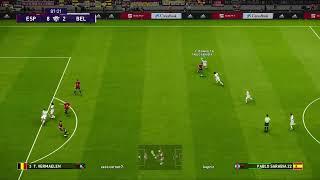 PES 2021 Дивы Испания Бельгия