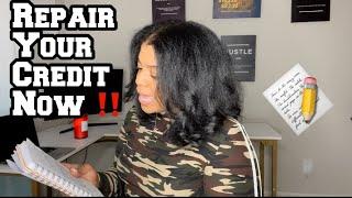 HOW TO REPAIR YOUR CREDIT ON YOUR OWN !