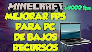 AUMENTAR LOS FPS EN MINECRAFT DE MANERA INSANA CUALQUIER PC 2024  Y CUALQUIER JUEGO (pc humilde) 