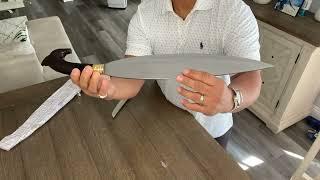 BARONG Moro Blade Of Southern Filipinos - Unboxing.