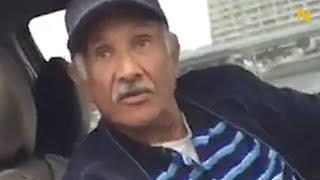 Brave Woman Confront Creepy Old Man 