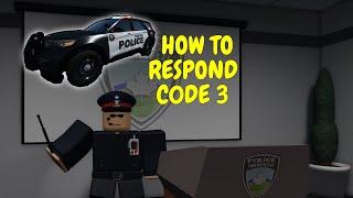 How to Safely Respond Code 3 in Maple County