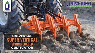 Universal Super Vertical Spring loaded Cultivator - Universal Implements