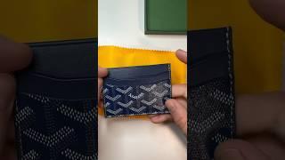 Goyard Saint-Sulpice Card Wallet #unboxing #goyard #wallet #mensfashion #menswallet #cardwallet