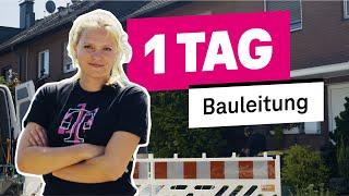 1 Tag Bauleitung auf der Glasfaserbaustelle