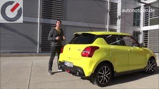 Suzuki Swift Sport 2019 103 kW / 140 PS Alltagstest, Fahrbericht, Review