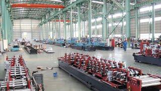 C Z Purlin Roll Forming Machine Factory