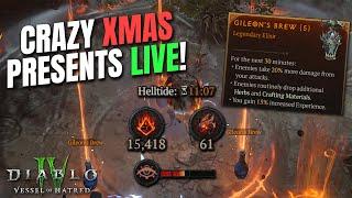 INFINITE CINDERS & CRAZY XMAS PRESENTS in DIABLO 4 - LIVE NOW!