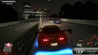 Assetto Corsa x Wangan MIDNIGHT／FDR Highway racing / Heavy Traffic / WMMT HUD Style／Supra Varis