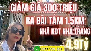  HẠ 300 Triệu | NHÀ 3 TẦNG KĐT AN NINH YÊN TĨNH | NHÀ PHỐ NHA TRANG