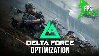 DELTA FORCE: Max FPS Optimization Guide, Fix Stutter & Lower Latency