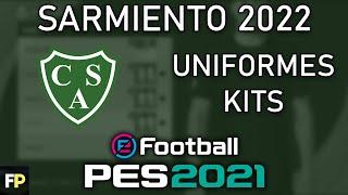 PES 2021 - Uniformes/kits Sarmiento (2022) Xbox