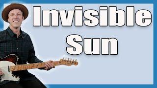 Police Invisible Sun Guitar Lesson + Tutorial