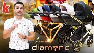 JUNAMA DIAMOND - видео обзор детской коляски 2 в 1 от karapuzov.com.ua (Юнама Даймонд)
