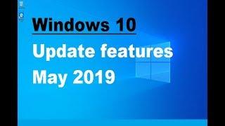 Windows 10 update features May 2019 (version 1903) Top 10 changes I #Windows_10_update