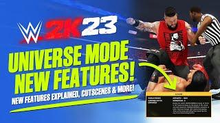 WWE 2K23 Universe Mode: New Features Revealed, Rivalry Actions, Cutscenes & More!